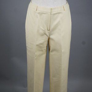 Talbot Dress Pants Yellow Stretch sz6